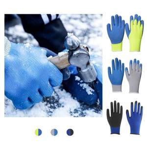 رائج البيع وصول جديد مكافحة تأثير التآكل الصناعة الميكانيكية اللاتكس معطف رملي قفازات العمل المصنع - Product Image 2