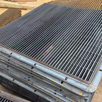tranchée à haute charge de parcs Système de drainage de mur de toiture de passerelle durable Grille en acier galvanisée à chaud