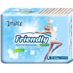 I'veirl Friendly normale cotone traspirante all'ingrosso personalizzabile 8 fodere assorbente 290mm