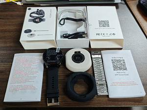 D-9 фитнес-трекер, Смарт-часы, наушники <span class=keywords><strong>2</strong></span> в 1, HD-экран 1,46 ", нержавеющая силиконовая лента, компас, спортивные уличные умные часы - Product Image 6