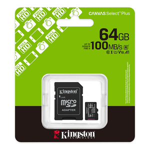 Tarjeta Kingston Canvas Select Plus SDCS3 /64G - Product Image 2