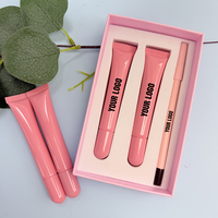 Kit Lèvres en Gros 2-en-1 : Rouge à Lèvres Liquide Longue Tenue, Brillant à Lèvres Végétalien et Crayon à Lèvres – Marque Privée