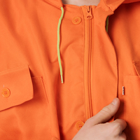 Combinaison de sécurité à manches longues personnalisée en gros Combinaison de travail Uniforme global à capuche industriel pour mécaniciens