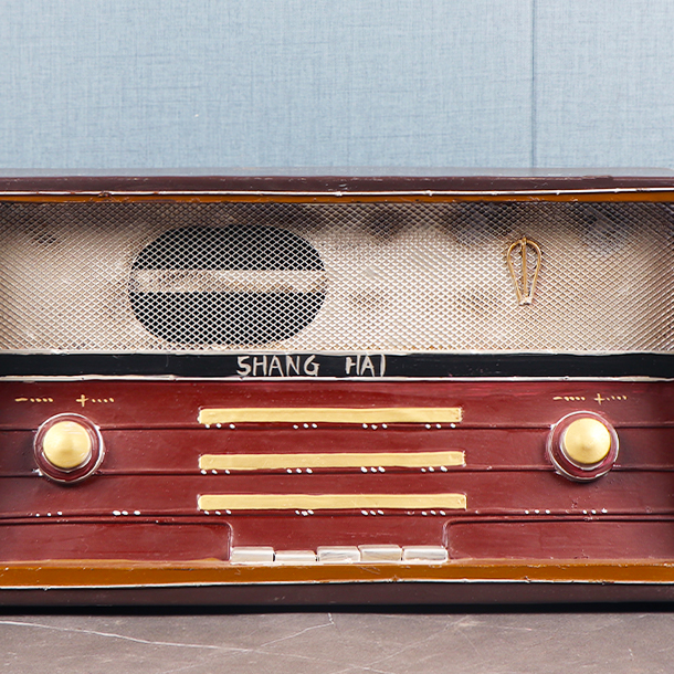 Model Radio with Vintage for Decoration
