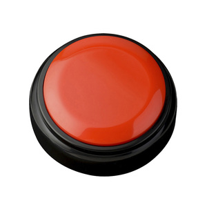 Sistema de avisador sonoro ligero y potente con sonidos únicos para excelentes juegos de preguntas y respuestas - Family <span class=keywords><strong>Feud</strong></span>, Jeopardy. Pantalla de plástico. Batería para el jugador ganador. - Product Image 1