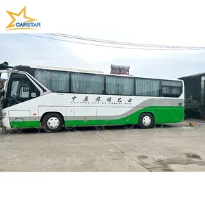 Feng Tian kullanılmış otobüs otobüs/ekspres otobüs/turist otobüsü Express 53 yolcu koltukları 12 metre otobüs satış için