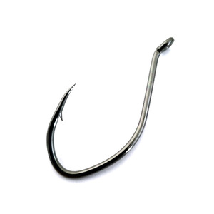 8083 #8-#10/0 12/0 hameçons de poisson-chat grande rivière hameçon d'appât en acier à haute teneur en carbone <span class=keywords><strong>taille</strong></span> d'eau salée noir Nickel hameçons de pêche au poisson-chat - Product Image 3