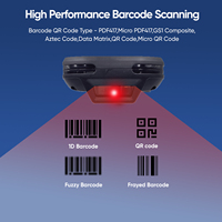 F9839 Multifonction Android 13 Portable Mobile 64Bit BT QR Code Scan 4G Clavier Qualcomm 4 Pouces Inventaire PDA