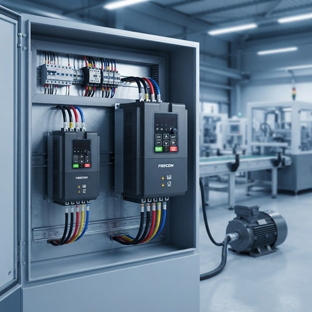 5.5kw  Power Frequency Inverter VFD Drive for Single & Three Phase Motor & Compressor AC Drive 380V Frequency Inverter