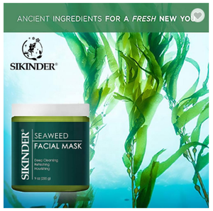 Mascarilla facial exfoliante <span class=keywords><strong>de</strong></span> <span class=keywords><strong>algas</strong></span>, exfoliante profundo <span class=keywords><strong>orgánico</strong></span> - Product Image 4