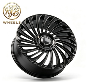 Jantes en alliage d'aluminium noir brillant KFB Aero Forged pour <span class=keywords><strong>Tesla</strong></span> <span class=keywords><strong>Model</strong></span> <span class=keywords><strong>3</strong></span> Highland, Porsche Taycan, <span class=keywords><strong>BMW</strong></span> <span class=keywords><strong>i4</strong></span>, ajustement personnalisé - Product Image 3