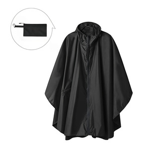 Fabricante al por mayor al aire libre Unisex mujeres impermeable lluvia Poncho reutilizable cremallera motocicleta impermeable para viajes de senderismo - Product Image 2
