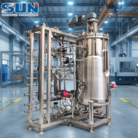 Biorreactor Fermentador Industrial de 50L con Recipiente a Presión, Control PLC, Operación Automática para el Campo de la Bioenergía - Marca SUN