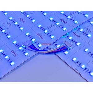 PERFECT PSB212C-WRGBW SMD5050 Cuivre Moderne Haute Luminosité Plaque LED IP20 DC24V Garantie 3 Ans Dimmable Écologique Facile à Installer - Product Image 1