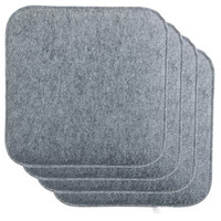 Coussin en feutre de laine léger et portable pour s'asseoir au sol