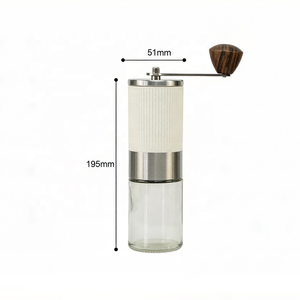Productos ecológicos Molinillo de Café Manual Molinillo de mano de granos de café con núcleo de acero inoxidable y mecanismo de doble rodamiento - Product Image 2