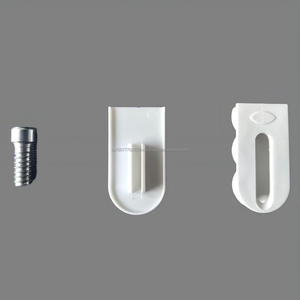 Three-in-one White Plastic Furniture Connectors for <b>Kitchen</b> <b>Cabinet</b> Shelf Supports with Easy Installation and Strong Design - Product Image 5