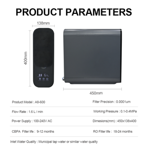 Hệ thống lọc nước thẩm thấu ngược kiềm tính Nobana 600GPD sản phẩm mới - Product Image 6