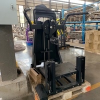 Appareil de musculation professionnel pour la musculation, machine d'entraînement des hanches à charges guidées pour usage commercial