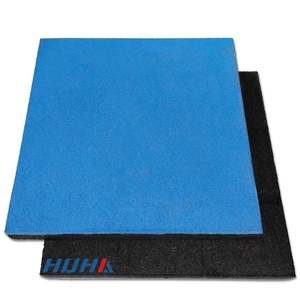 Factory <span class=keywords><strong>HUHA</strong></span> 20mm Playground Outdoor Flooring Rubber Tiles Alfombra De Goma Para Parques Infant - Product Image 1