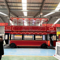 Hoge Kwaliteit Dubbeldekker Food Truck Grote Pizza Restauratie Auto Best Verkochte Ijs Food Trailer Hamburg Catering Auto