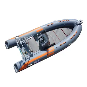 Ce chứng nhận 1.2 mét PVC thể thao du thuyền và thuyền sườn Inflatable động cơ điện tốc độ thuyền với sợi thủy tinh dưới