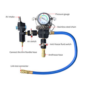 Kit de détection de fuite de réservoir d'eau de voiture, pressuriseur, remplissage de liquide de refroidissement, <span class=keywords><strong>test</strong></span> de fuite du système de refroidissement, 54 pièces - Product Image 3