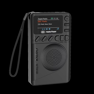 Nouveau modèle 2025 – Radio numérique portable LCD sans fil BT multifonction DAB/DAB+ en plastique - Product Image 1