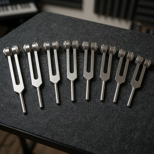 Chakra Tuning Forks Set <b>Weighted</b> High Quality Medical Chakra Tuning Forks <b>for</b> Sound Healing - Product Image 2