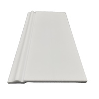 Pas cher Moderne PS Mousse Charbon de Bois Polystyrène Fabriqué Maison Mobile Intérieur Plinthe Garniture Mur Plancher Panneau Plinthe