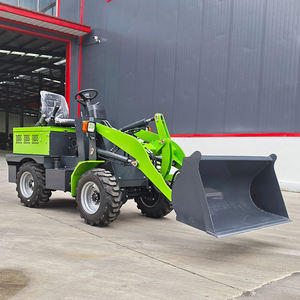 รถตักดินไฟฟ้าขนาดเล็ก500กก. แบบล้อไฮดรอลิกเต็มรูปแบบใช้งานได้ - Product Image 5