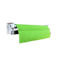 Conception professionnelle de pare-soleil rétractable pliable fixe pour fenêtre murale extérieure