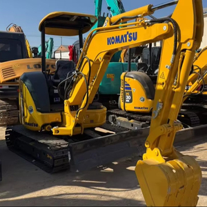 Pelleteuse d'occasion KOMATSU PC30-3 de 3 tonnes, de bonne qualité, bon marché, moteur d'origine grande pelleteuse d'occasion avec pelleteuse d'occasion EPA - Product Image 1