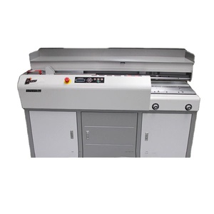<span class=keywords><strong>Factory</strong></span> directly manufacturer Boway <span class=keywords><strong>New</strong></span> 976V7 perfect glue atuto clamping book Shop bind machine - Product Image 1