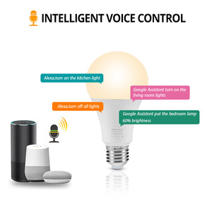 10W E27 Wireless <strong>Wifi</strong> <strong>LED</strong> Smart RGB <strong>Light</strong> <strong>Bulb</strong> Color-Changing Remote <strong>Control</strong> Aluminum Plastic Smart Music Speaker ROHS Certified - Product Image 6