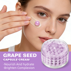 Crème <span class=keywords><strong>Visage</strong></span> <span class=keywords><strong>Anti</strong></span>-Âge Hydratante Éclaircissante et Raffermissante aux Pépins de Raisin en Capsules – Fabricant de Soins de la Peau - Product Image 6