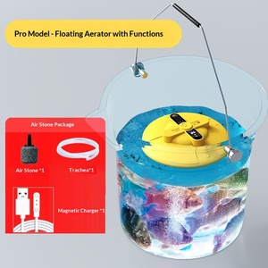 Bomba de Oxígeno para Acuario, Flotante, Impermeable, Silenciosa, Pequeña, Súper Silenciosa, Marca Flying Saucer DC - Product Image 6