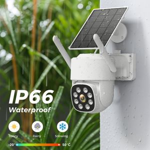 Cámara Solar Wi-Fi de 4 Lentes, 150MP, 3 Lentes, 5 Lentes, 8 Luces, 3 en 1, Cámaras Pequeñas de Bajo Consumo, Wifi para Casa, Eesee China, Heasy, Buena, Barata, Ihome - Product Image 5