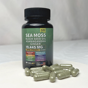 Produttore di Integratori a Marchio Privato: Capsule di Erbe con Fucus Vesiculosus, Bardana, Zenzero, Muschio Marino, Shilajit, Olio di Semi Neri, Ashwagandha - Product Image 2