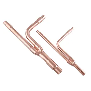 Hailiang VRV A/C System Air Conditioning Accessories Hitachi Copper Pipe Fittings Y Branch Joint