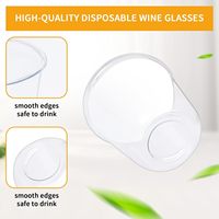 Gobelet en plastique transparent jetable en PET à paroi simple en forme de U avec logo personnalisé pour thé au lait Boba, café, smoothie, boisson avec couvercle