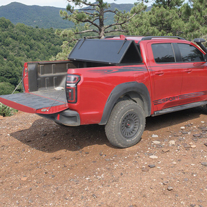 Couverture de Tonneau de <span class=keywords><strong>camion</strong></span> à trois volets de haute qualité personnalisé usine JAC pick-up modèle accessoires de voiture pour accessoires de lit de <span class=keywords><strong>camion</strong></span> - Product Image 2