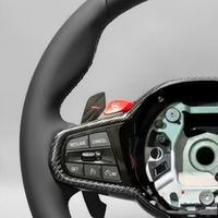 Expédition rapide pour volant de course en cuir personnalisé BMW M2 M3 M4 M5 F10 F30 F80 F90 G20 G30 G80 G82 avec boutons M1 M2