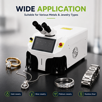 Saldatrice Laser da Banco 200W per Gioielli, Macchina per Saldatura Laser YAG per Oreficeria, Saldatura di Oro, Argento, Oro K e Platino