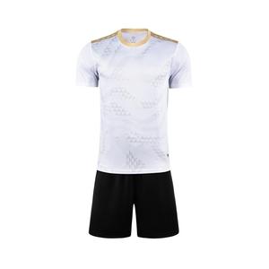 Desain Baru Jersey Sepak Bola Bernapas Layanan OEM Seragam Sepak Bola Kustom Set Sublimasi Unisex Cepat Kering Kerah Bulat Lengan Pendek - Product Image 3