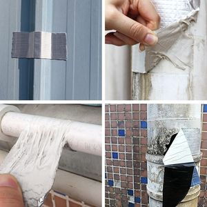 شريط لاصق فائق لإصلاح السطح شريط ذاتي اللصق من البوتيل ورقائق الألومنيوم شريط لاصق مقاوم للماء من المطاط - Product Image 6