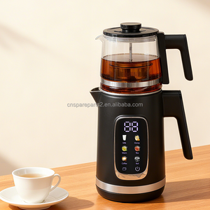 Samovar Elettrico Digitale Arabo-Turco con Protezione da Bollitura a Secco e Mantenimento del Calore, Controllo della Temperatura, Display LED, Bollitore per Uso Domestico - Product Image 1