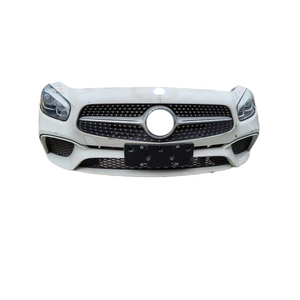 Pare-chocs avant d'occasion de haute qualité pour <span class=keywords><strong>SL</strong></span> <span class=keywords><strong>AMG</strong></span> W231, installation boulonnée avec radiateur et capot. - Product Image 4