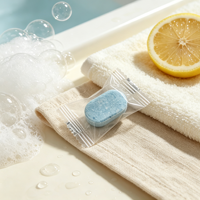 Comprimés effervescents pour le lavage des mains 4g - Utilisation portable pour le nettoyage des mains en voyage et en extérieur
