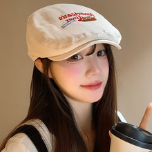 Casquette brodée American's Diner en toile de coton, décontractée, printemps-été, pour femme, respirante, protection solaire - Product Image 4
